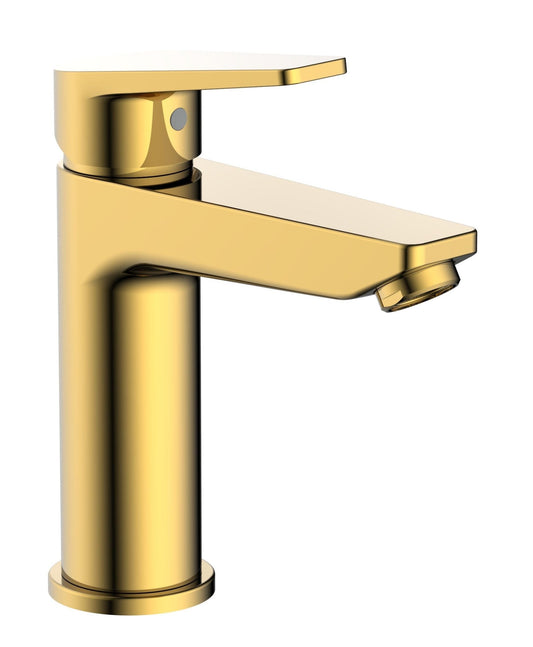 HESANIT Logic Single Lever Basin Mixer With Pop-Up Waste - Gold