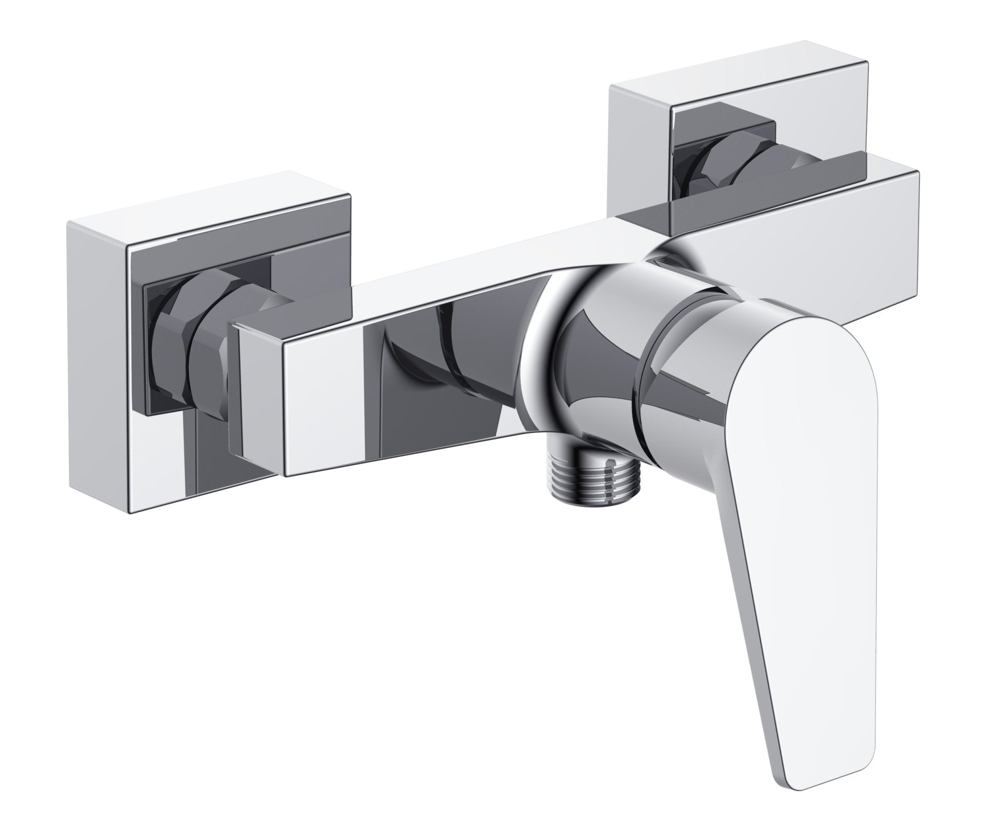 HESANIT Logic Single Lever Shower Mixer, Modern Bathroom Design - Chrome