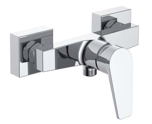 HESANIT Logic Single Lever Shower Mixer, Modern Bathroom Design - Chrome
