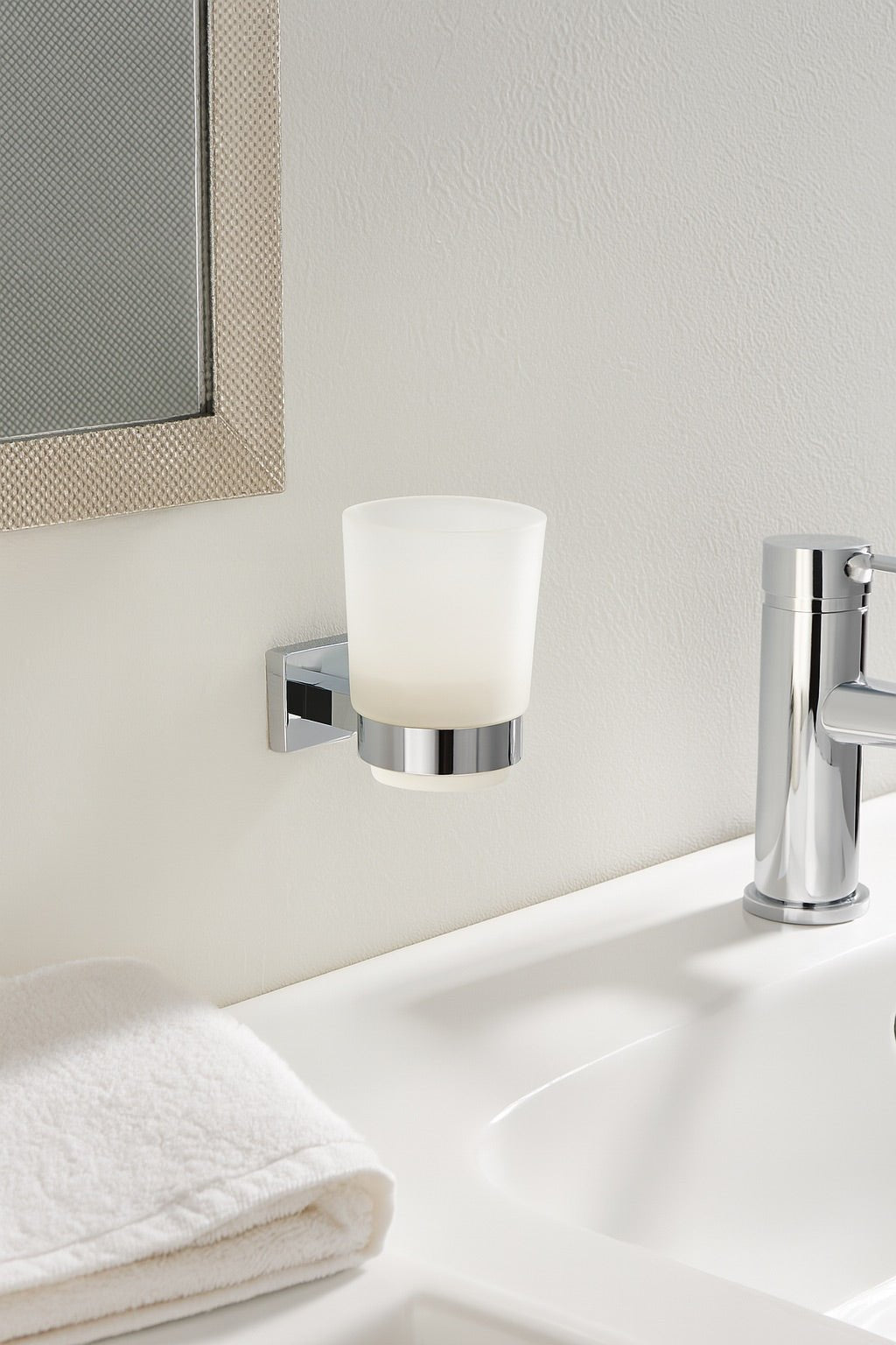 HESANIT Premium Bathroom Accessory Set, 6-Piece, Chrome Finish