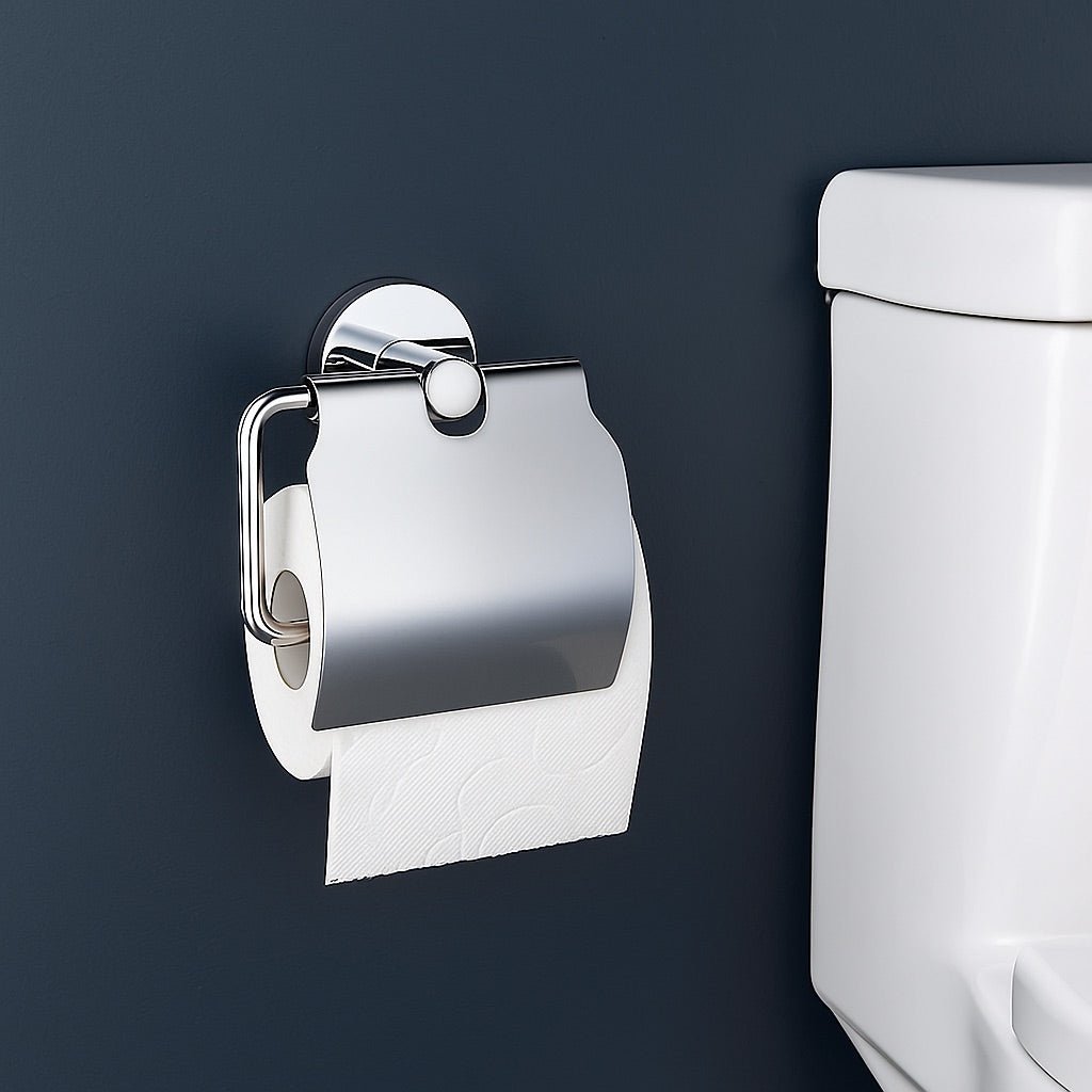 HESANIT Premium Bathroom Accessory Set, 6-Piece, Chrome Finish