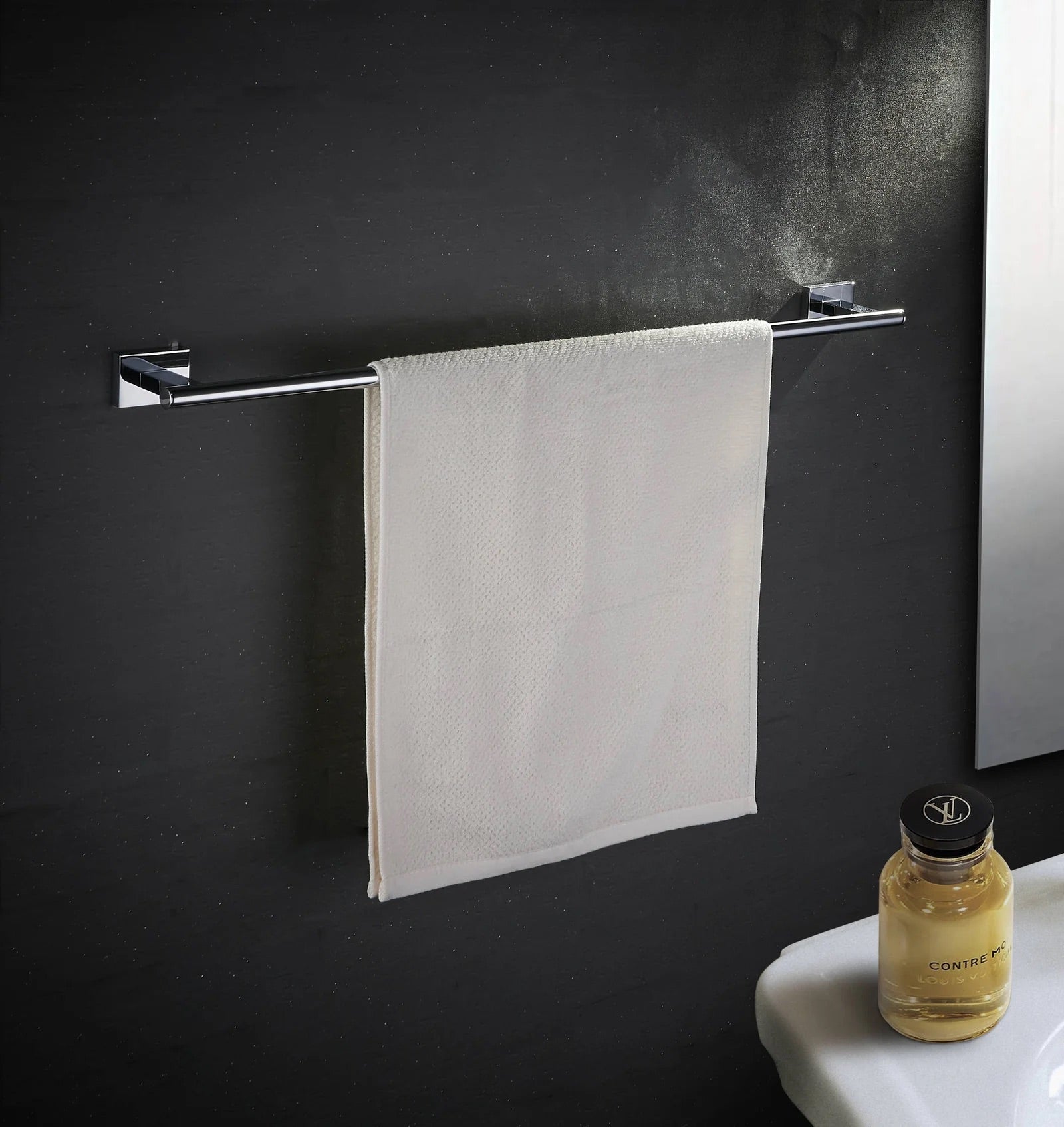 HESANIT Premium Bathroom Accessory Set, 6-Piece, Chrome Finish