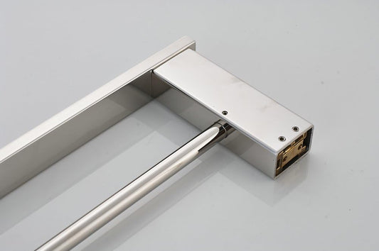 HESANIT Premium Double Wall Towel Holder – Stainless Steel, Chrome Finish