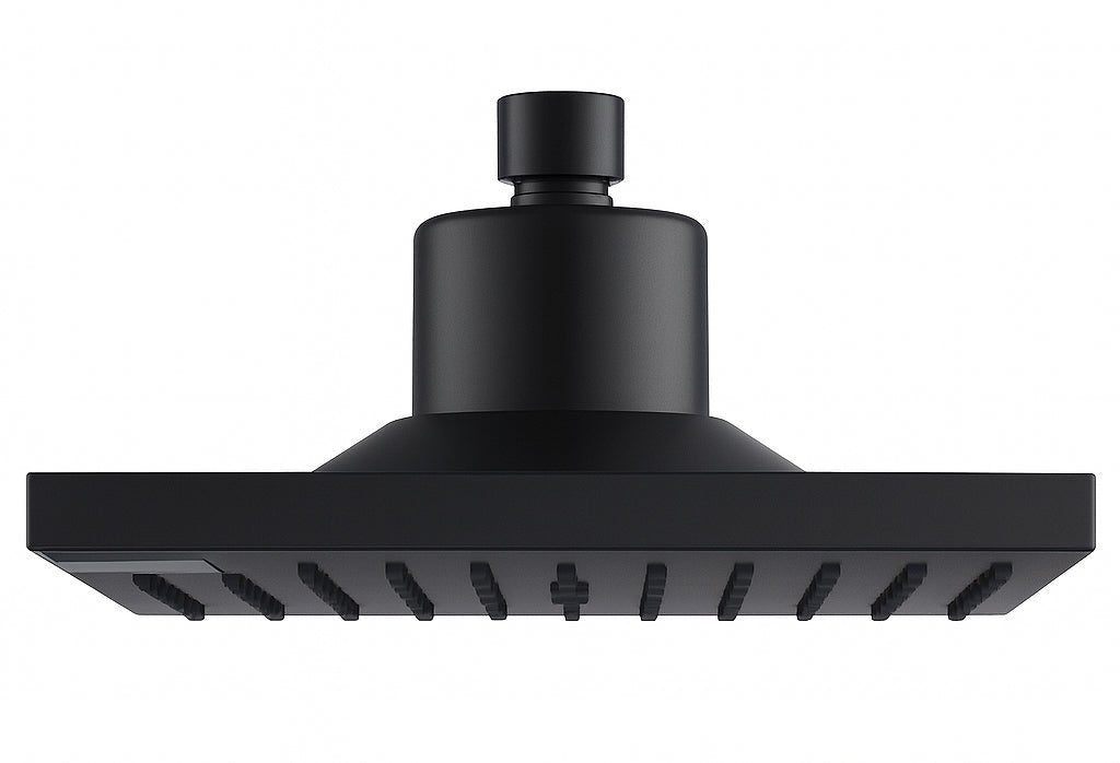 HESANIT Smart Shower Head. Hydro-Electric LED Temperature Display, 3 Spray Functions, Anti-Lime Silicone Nozzles, Premium Matt Black