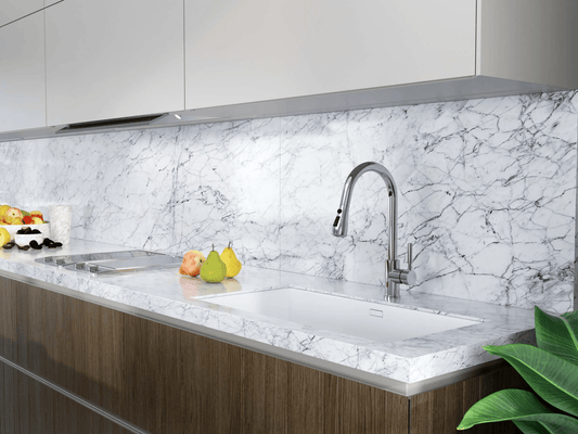 HESANIT Touchless Kitchen Faucet with Pull-Down Spray, Infra-Red Sensor, Dual Mode Manual & Sensor Operation, Premium Chrome Finish