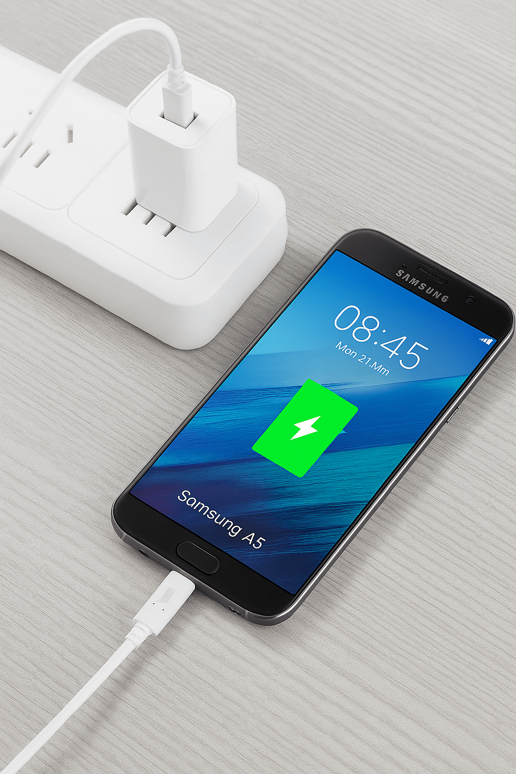 Masterplug USB-C to USB-C Fast Charging Cable 1M, 100W Power Delivery, USB 3.1 Gen 2, 10Gbps Data Transfer, White