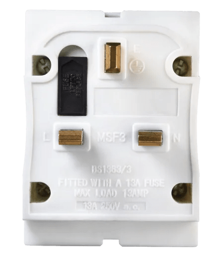 Masterplug 3 Way Wall Adaptor White