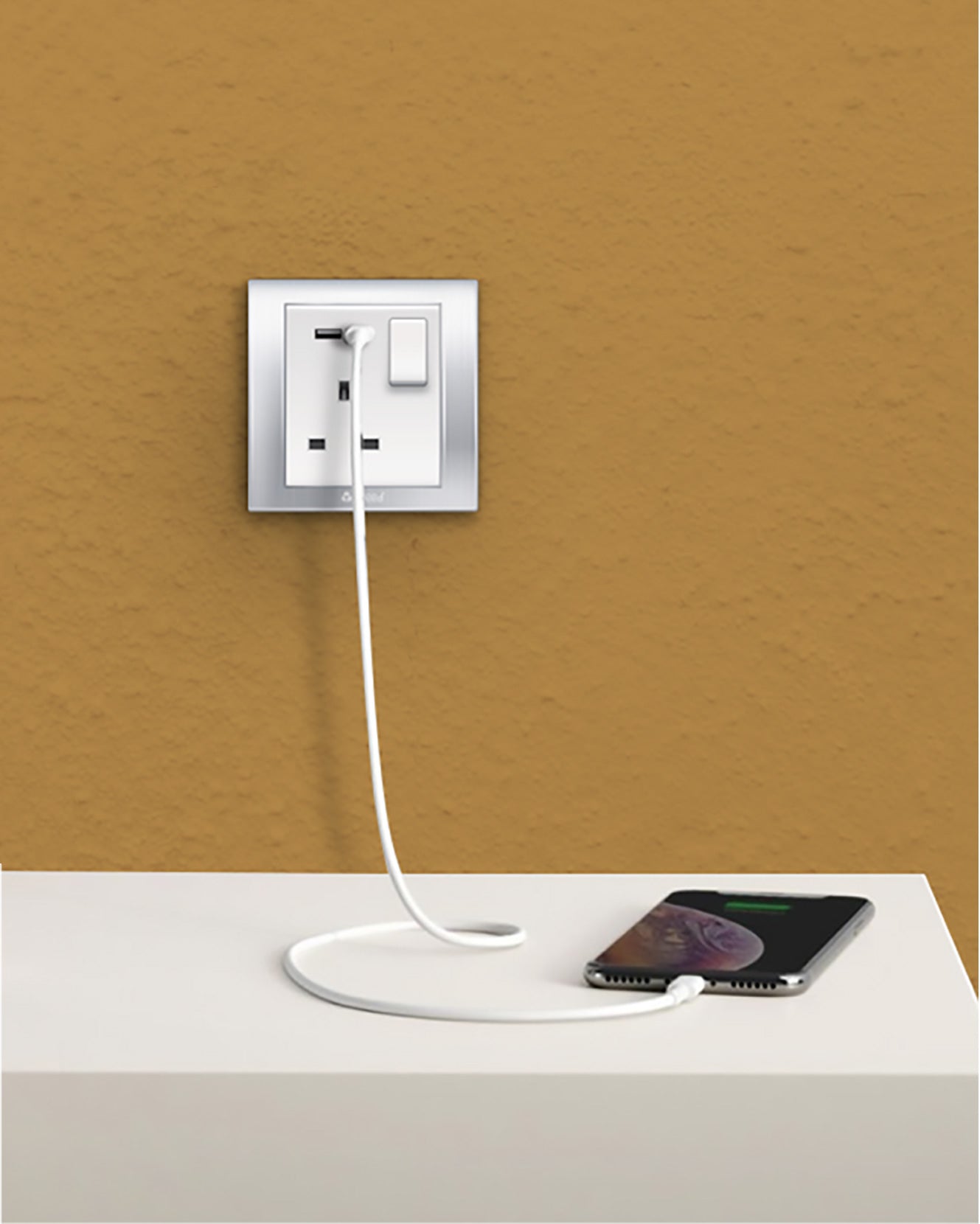 Masterplug Surge Protected Power Centre - 2m, 8 Sockets