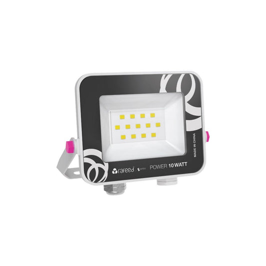 RAFEED 10W LED Flood Light – 6000K Cool White, 850 Lumens, IP65 Waterproof, 30,000 Hours