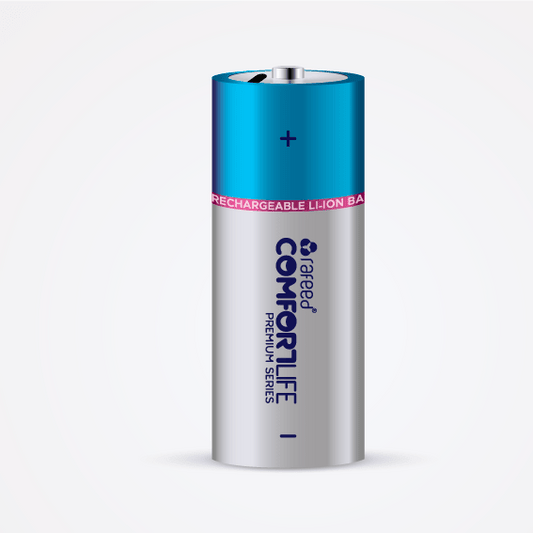 Rafeed 16340 Type 2pcs USB C Rechargeable Lithium Batteries, 320mAh