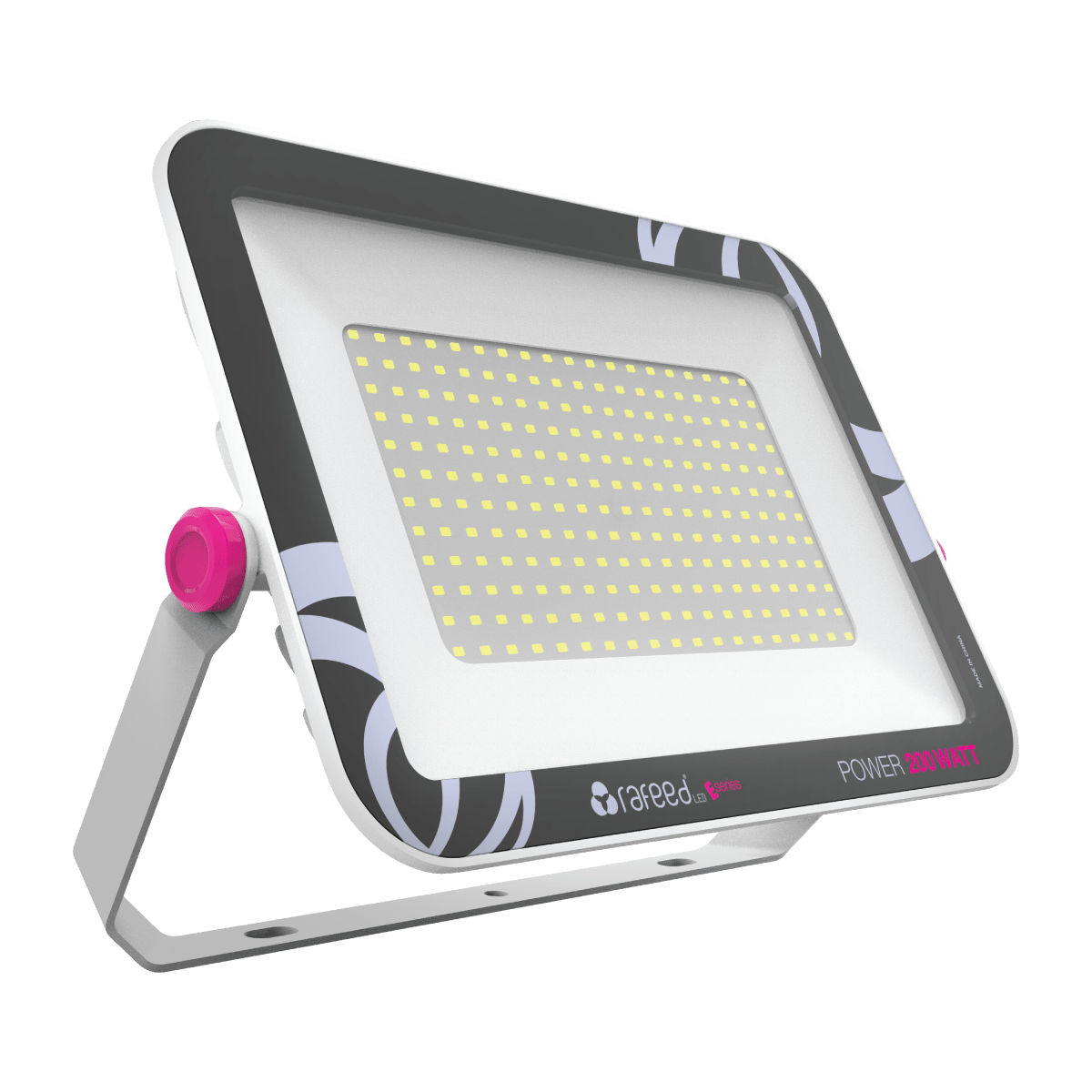 Rafeed 200W LED Flood Light – 6500K Daylight, 17077 Lumens, 115° Beam Angle, CRI>80, 30,000 Hours Lifespan, High Power Outdoor Security Lighting