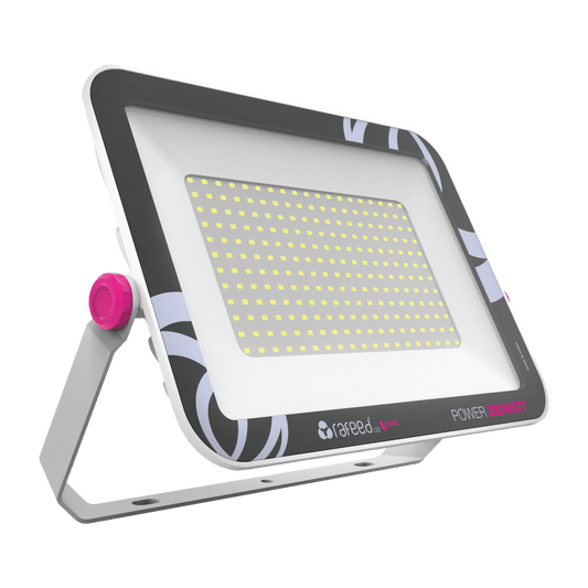 RAFEED 200W LED Flood Light – 6500K Daylight, 17077 Lumens, 115° Beam Angle, CRI>80, 30,000 Hours Lifespan, High Power Outdoor Security Lighting