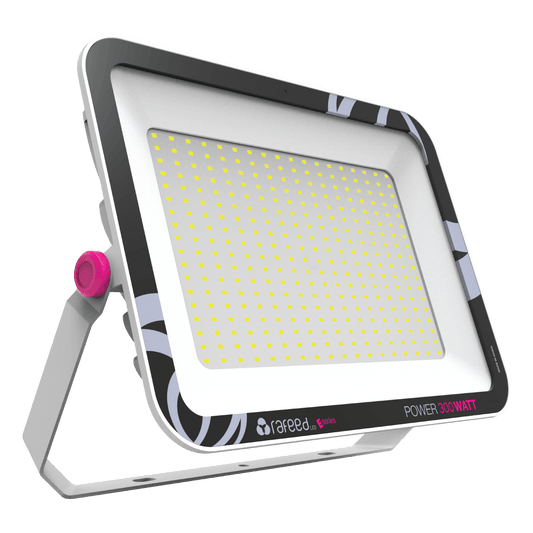 RAFEED 300W LED Flood Light – 6500K Daylight, 25279 Lumens, 115° Beam Angle, CRI>80, 30,000 Hours Lifespan, Industrial & Outdoor High-Mast Lighting