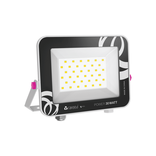 RAFEED 30W LED Flood Light – 6000K Cool White, 2550 Lumens, IP65 Waterproof, 30,000 Hours
