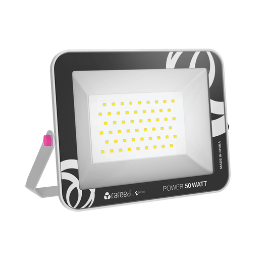 RAFEED 50W LED Flood Light – 3000K Warm White, 4000 Lumens, IP65 Waterproof, 30,000 Hours
