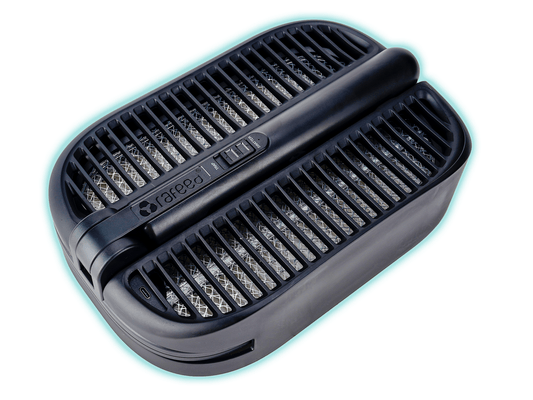 Rafeed Electric Mosquito Killer & Fly Swatter 2-in-1 Rechargeable UV Trap