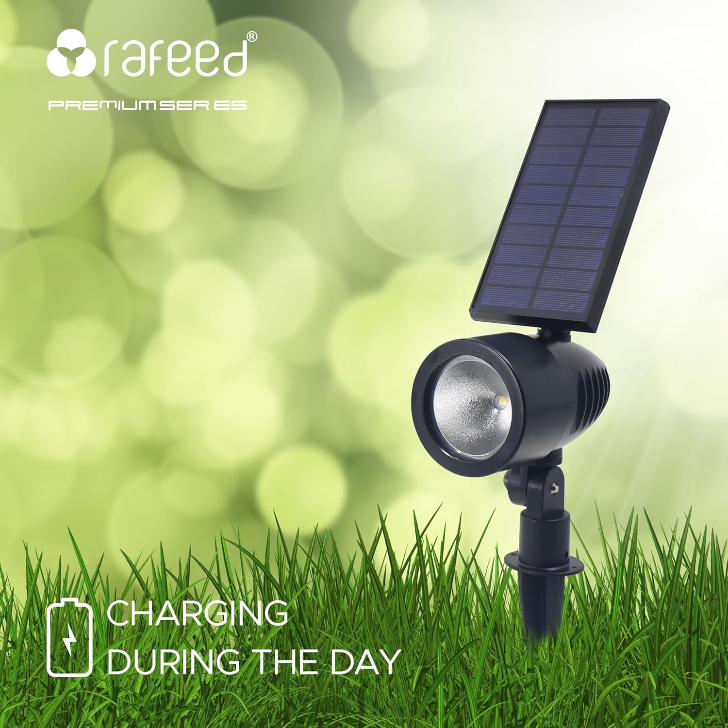 Rafeed LED Solar Powered Outdoor Garden Pathway 0.75W 3000K