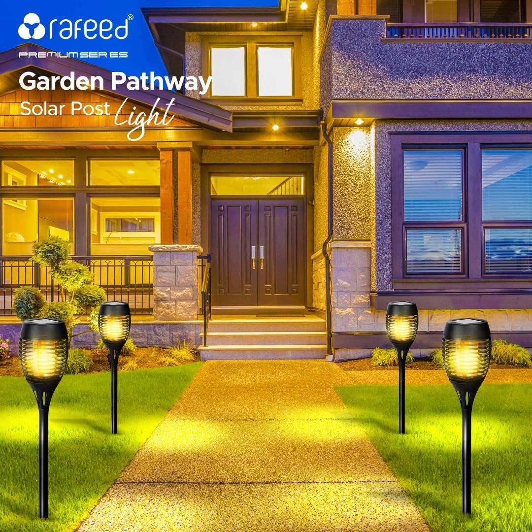 Rafeed LED Solar Powered Outdoor Garden Pathway Light 1W 2000K