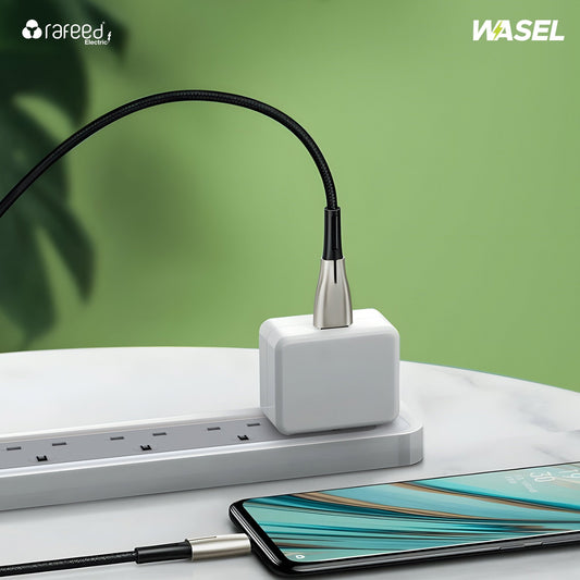 Rafeed Power Extension 5 meters 6 Sockets, on/off Switch, 2990W