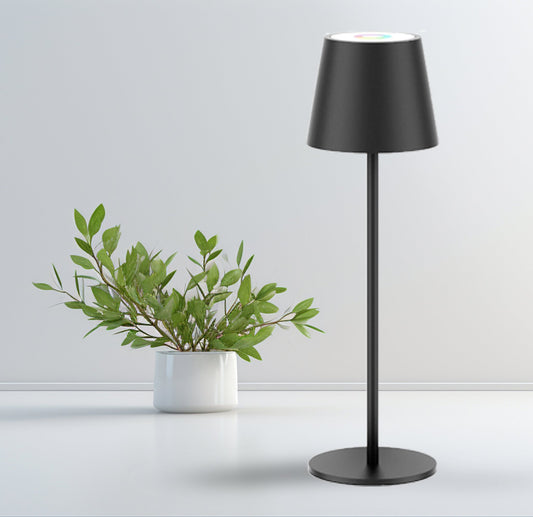 Rafeed Rechargeable LED Table Lamp 3W RGBW Touch Dimming Black