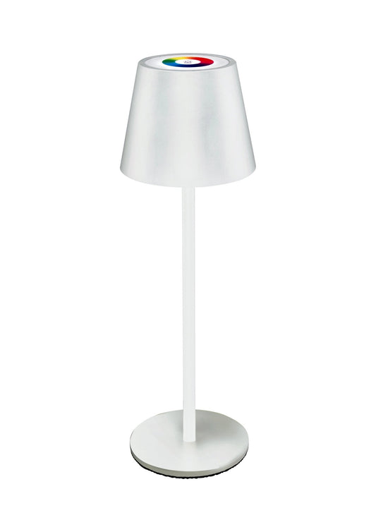 Rafeed Rechargeable LED Table Lamp 3W RGBW Touch Dimming White