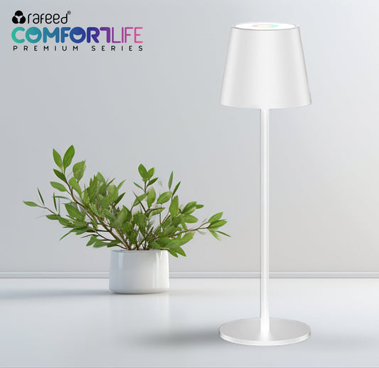 Rafeed Rechargeable LED Table Lamp 3W RGBW Touch Dimming White