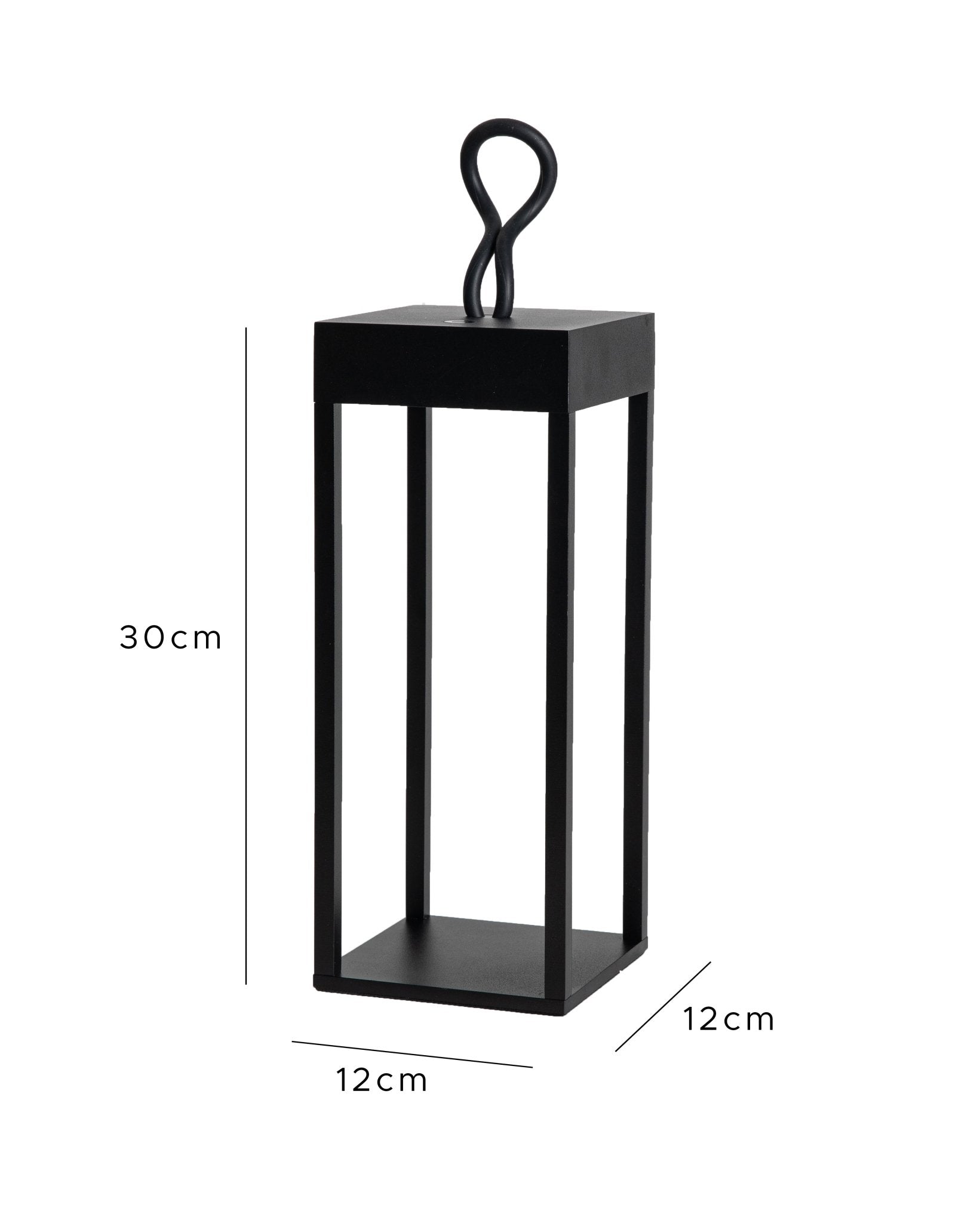 Rafeed Rechargeable LED Table Lamp 4W 150lm Touch Dimmer Black