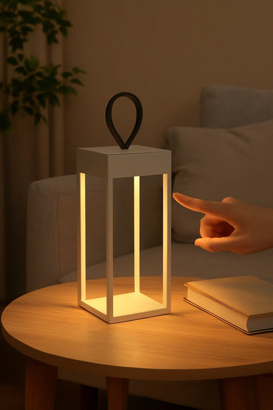 Rafeed Rechargeable LED Table Lamp 4W 150lm Touch Dimmer White