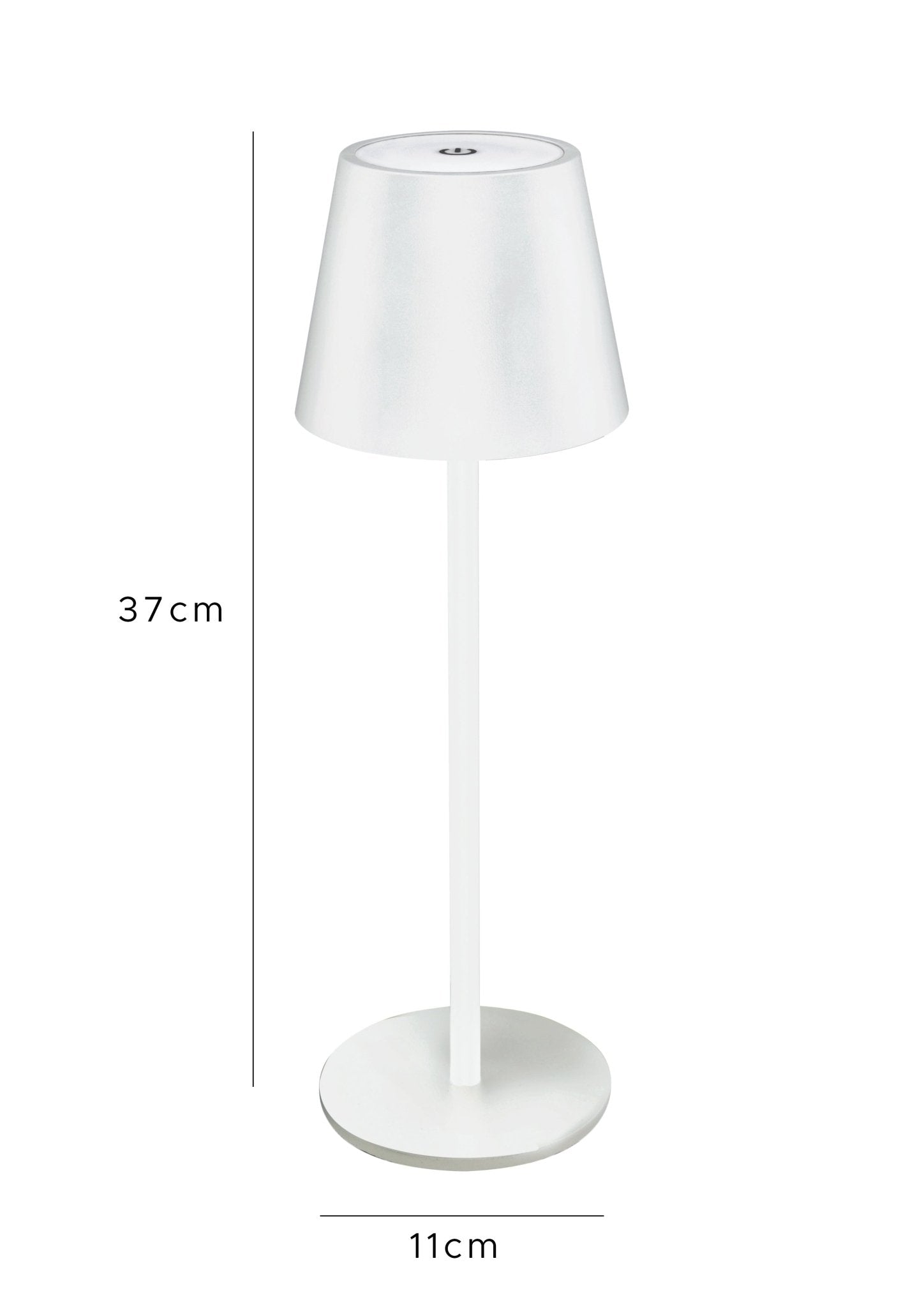 RAFEED Comfortlife Rechargeable LED Table Lamp – 3W Warm White 3000K, Touch Dimmable, USB Rechargeable Cordless Lamp