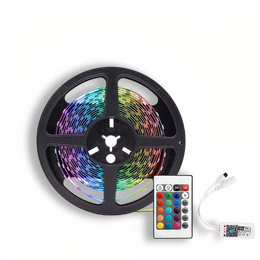 RAFEED RGB Smart LED Strip Light 6W – 2m CCT RGB, Wi-Fi & Bluetooth, TUYA App, Alexa & Google Assistant Compatible