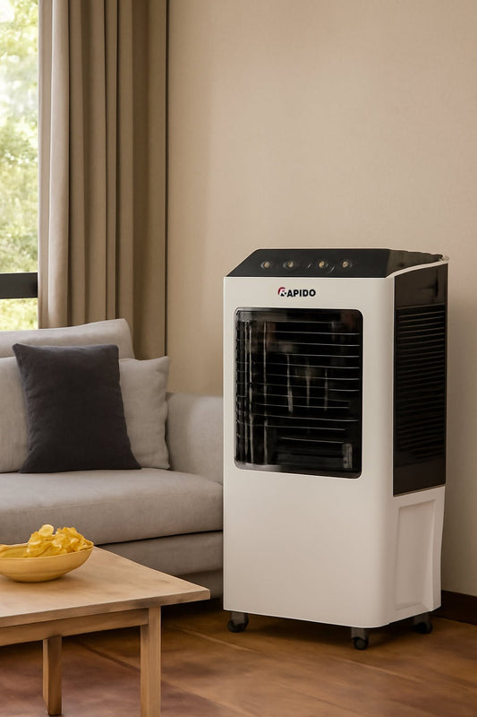 Rapido Everest Air Cooler 20L, 48Watts, With Remote, 3 Speeds