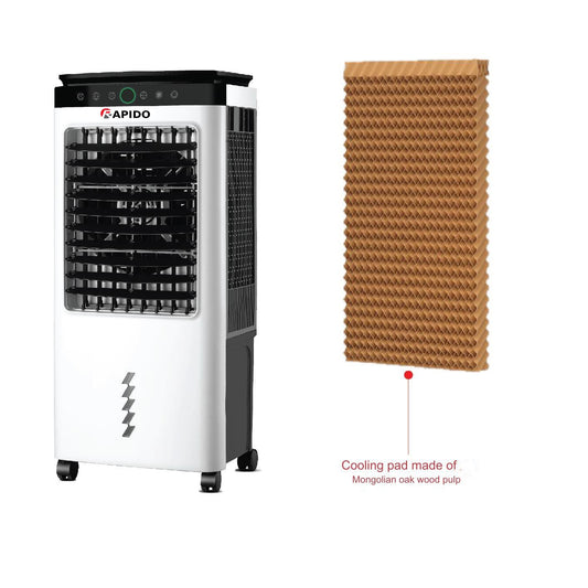 Rapido Everest Air Cooler 45L, 80Watts, Air Quality Sensor, With Remote