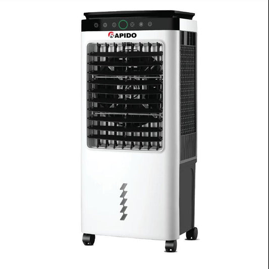 Rapido Everest Air Cooler – Energy-Efficient SD Plus Motor, Air Quality Sensor, Negative Ion Purification, Remote Control