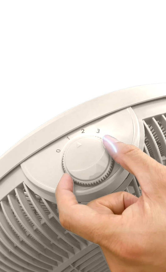 Rapido Floor Fan – 50cm High-Airflow Fan, 3 Speed Settings, Lightweight & Portable, up to 5000 m³/h Airflow