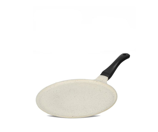 Sonex Aluminum Non-Stick 30cm Eden Crepe Pan with Induction White Marble