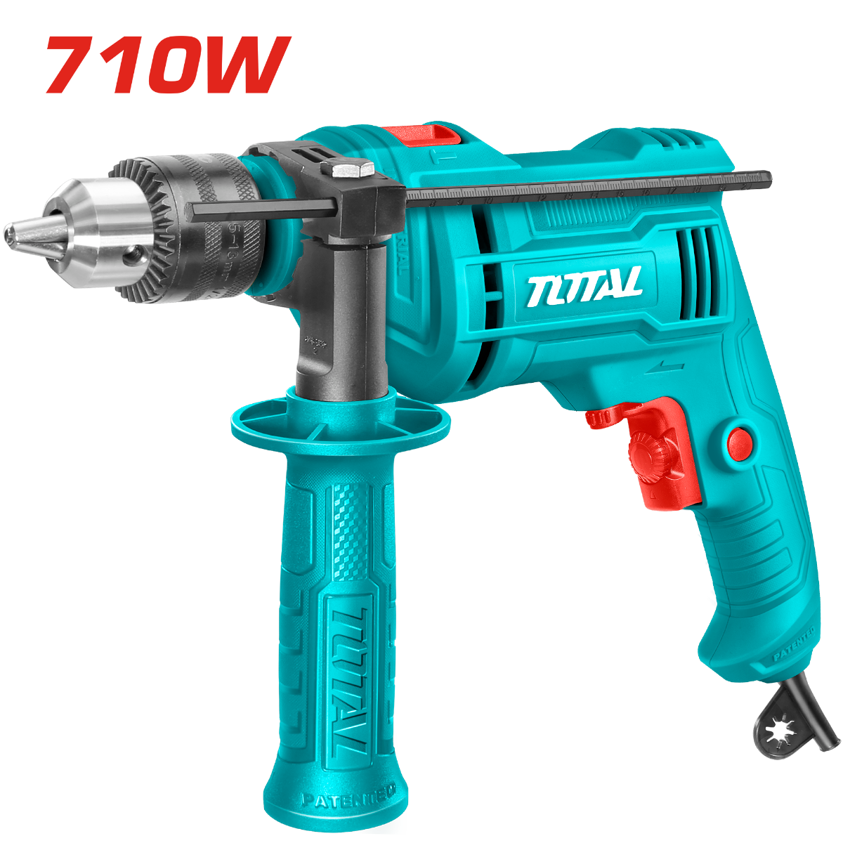 TOTAL Impact Drill 710W Chuck Size 13mm