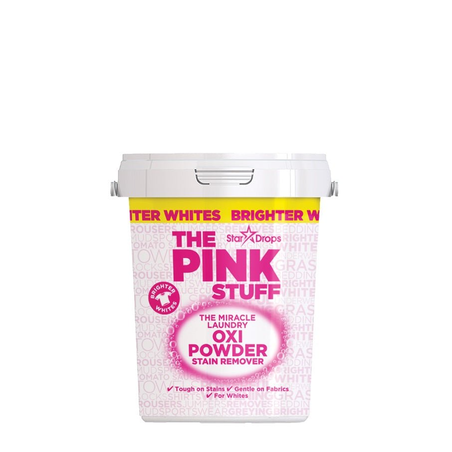 The Pink Stuff OXI Stain Remover Powder, White 1KG