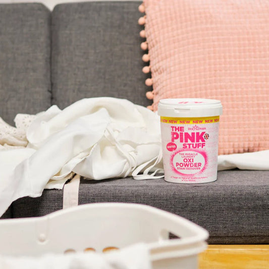 The Pink Stuff OXI Stain Remover Powder, White 1KG