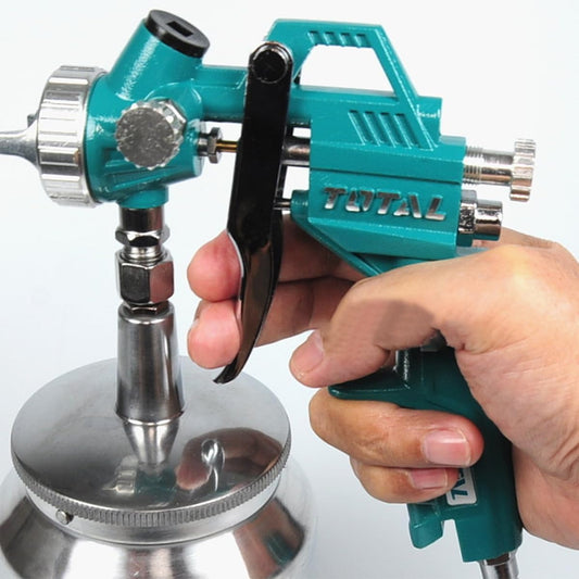 TOTAL 1000cc Base Coat Paint Gun, 1.5mm Nozzle, 3–4 Bar