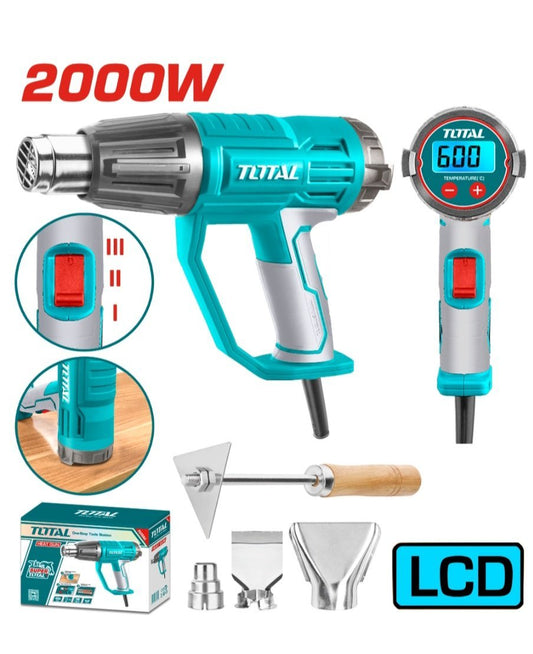 TOTAL 2000W Heat Gun with Dual Temperature Control