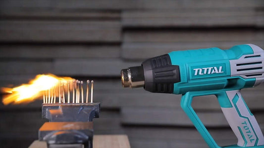 TOTAL 2000W Heavy-Duty Heat Gun, Variable Temperature Control