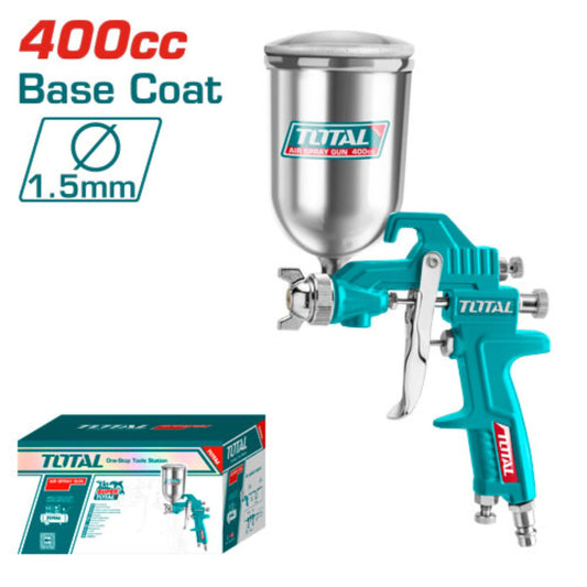 TOTAL 400cc Air Spray Gun Precision HVLP