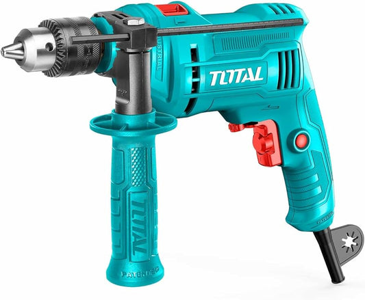 TOTAL TG1071366 Impact Drill 710W 13mm – Variable Speed Hammer Drill with Forward/Reverse Function