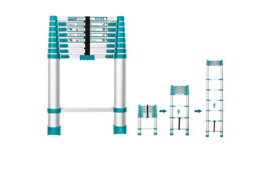 TOTAL 8 Step Extendable Telescopic -THLAD08081