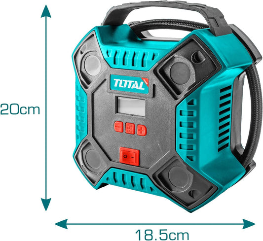 TOTAL Auto Air Compressor 12V 160PSI TTAC1601