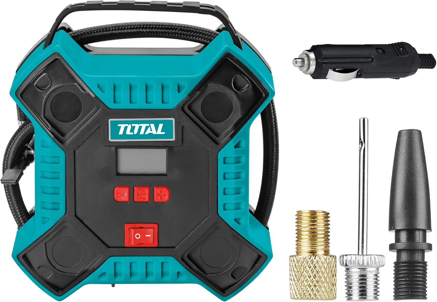 TOTAL Auto Air Compressor 12V 160PSI TTAC1601