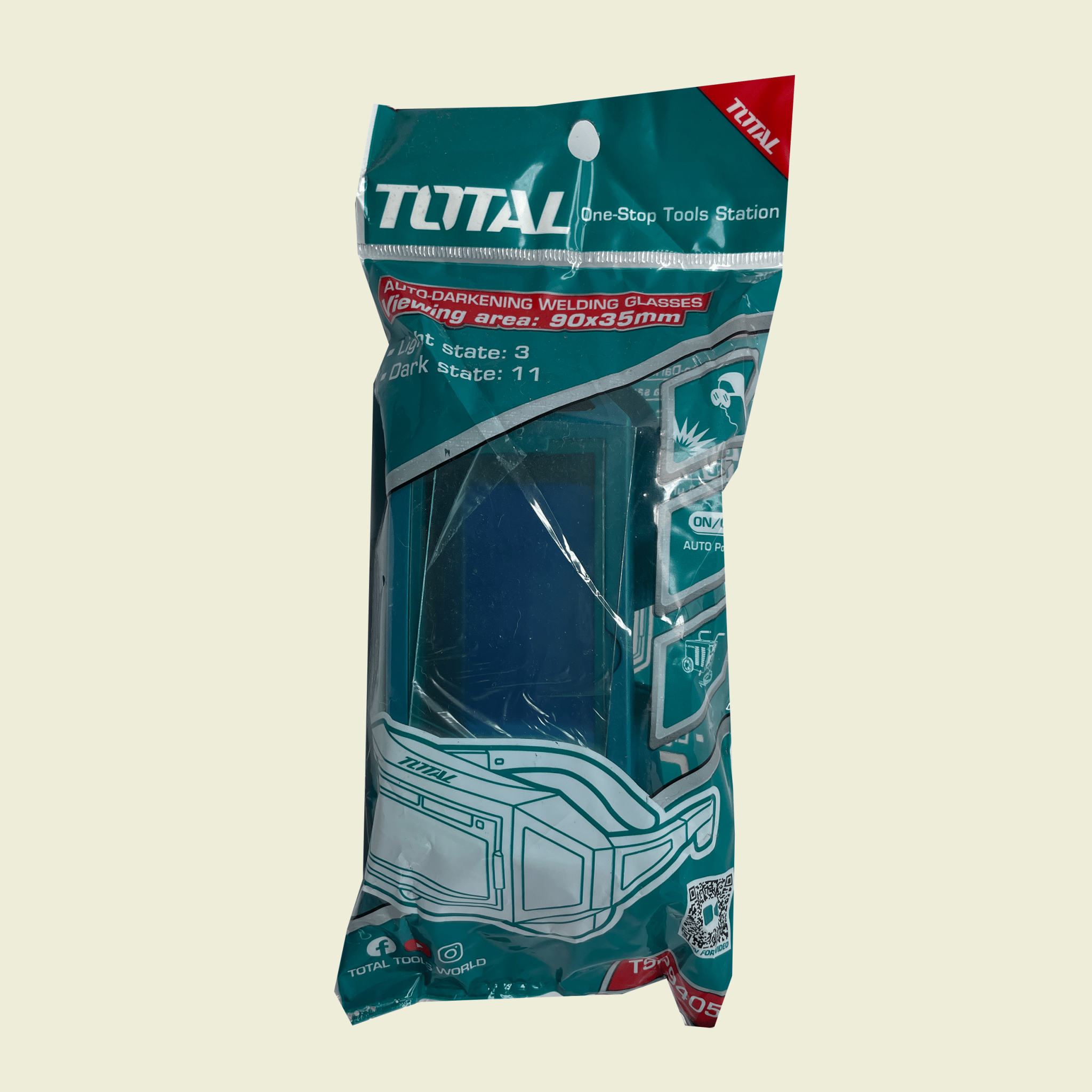 TOTAL Auto-Darkening Welding Goggles