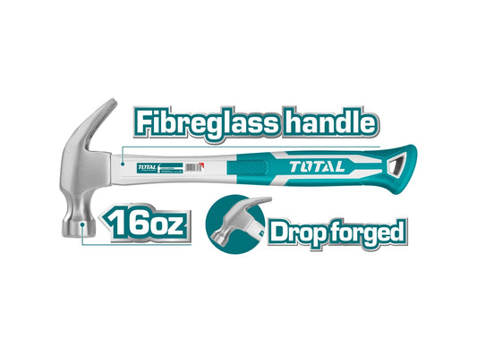 TOTAL CLAW HAMMER 16oz/450g -THT73166