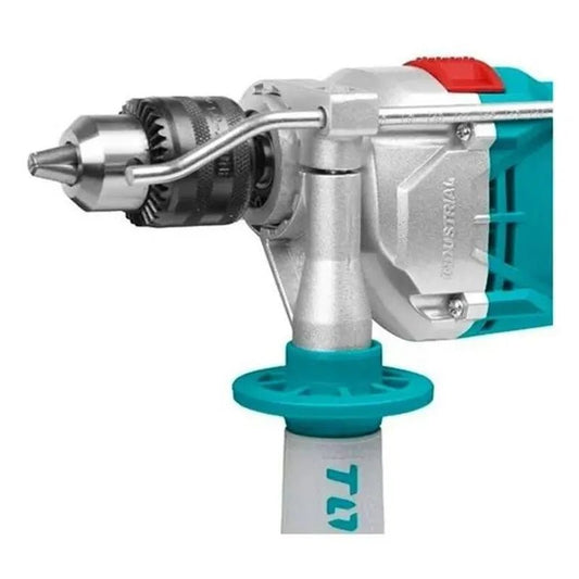 TOTAL TG111136 Industrial Impact Drill 1010W 13mm Heavy Duty Hammer Drill, Variable Speed, Forward & Reverse Function for Concrete, Metal & Wood Drilling