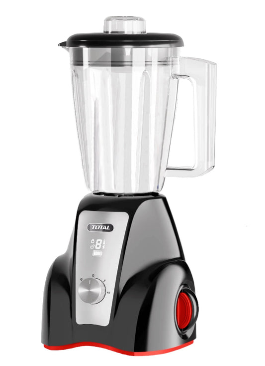 TOTAL Cordless Juicer Blender 1.5L with Battery & Charger, 300W, 2-Speed Pulse Control, LED Display, Stainless Steel Blades
